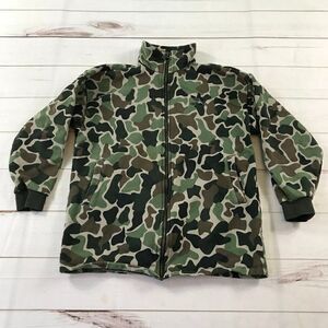Adidas Woman's Camo Fleece Track Full Zip Jacket XS